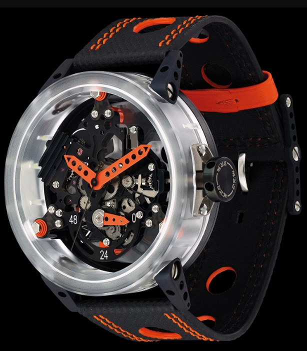 Luxury BRM R50-MK ORANGE HANDS R50-MK-AO Replica Watch
